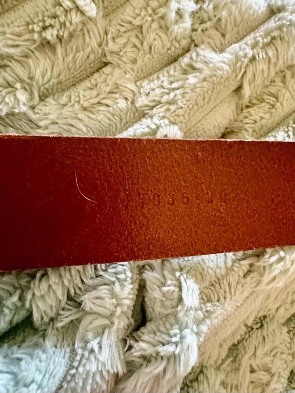 Vintage Rare Lauren  Ralph Lauren Leather Lauren Silver collection 1980s belt